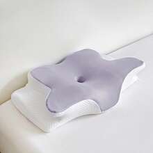 Ergonomic Memory Foam Butterfly Neck Pillow, Suitable For Back Sleepers And Stomach Sleepers, Butterfly Memory Foam Pillow, Ergonomic Neck Support And Relaxation Function, Suitable For Back/Side Sleepers, Helps Improve Sleep Quality, Gift For Family, Suitable For All Seasons - Butterfly-shaped Memory Pillow - View 7