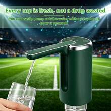 Feizsmile Household Electric Water Pump, Water Dispenser For Bottled Water And Mineral Water, Foldable Timer And Quantitative Large Motor Automatic Water Pump, USB Charging, Suitable For Camping, Outdoor Cooking And Home Use! - Multicolor - View 8
