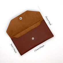 Hot Selling PU Leather Coin Purse Envelopes Wallet Business Modern Waterproof Wallet Coin Purse Rectangular Pouch Change Bag - Banknote Wallet - View 3