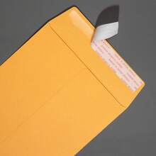 10/26Pcs Manila Self-Sealing Envelopes, 100GSM, Gold Kraft Paper Self-Adhesive Large Envelopes, For Mailing, Organizing And Storage - one-size - View 5
