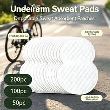 Disposable Underarm Sweat Pads Featuring A Lightweight, Invisible, And Skin-Friendly Edge Design; Breathable And Absorbent. Suitable For Daily Commuting, Outdoor Sports, And Travel-An Essential Item For Both Men And Women Sweat-Absorbing Patch - Multicolor - View 3