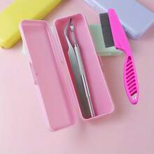 3pcs Pet Flea Removal Set, Easy To Clean And Durable, Suitable For Long-Haired And Short-Haired Cats And Dogs. Portable Design - Multicolor - View 10