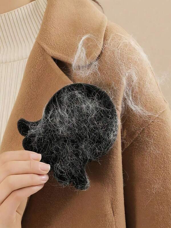 1/4/10pcs Octopus Pet Hair Remover Sponge, Reusable Lint Catcher Brush For Clothes Coats, Portable Black Fuzz Removing Tool, Cat Dog Hair Cleaning Accessories For Furniture Garment Care
