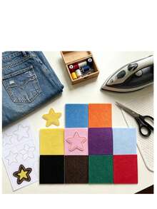 Filzstoff DIY handgemachtes Dekorationsset - 20 Stück - Übersicht 4