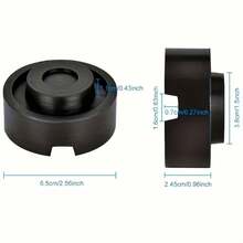 Non-Slip Rubber Jack Pad, Wear-Resistant Jack Support Block, Prevents Chassis Damage During Vehicle Lifting, Chassis Frame Rail Protection Pad, Car Repair Tool, Vehicle Lifting Accessory - Multicolor - View 5