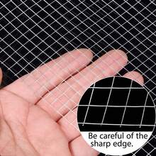 2 Sheets 1_4 Inch 137 X 40 Inches Chicken Wire Fence Wire Mesh Roll Hardware Cloth Small Galvanized Welded Metal Cage Fence For Crafting - White - View 7