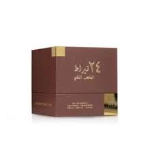 Lattafa Perfume 24 Carat Pure Gold Eau de Parfum 100ml Original Feminino - Amadeirado e Terroso - Visão 3