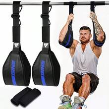 Abdominal Hanging Strap With Assistance Band, Hanging Leg Raise Strap, Abdominal Crunch Hook, Waist And Abdominal Training Suspension Aid - Multicolor - View 11