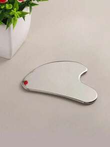 2pcs Heart Shaped Facial Gua Sha Massage Tool Set, Smooth Round Edge Skin Friendly Scraping Board For Face Neck Hand Body Lifting Relaxation, Fun Back To School Dorm Daily Skincare Beauty Accessory - A - View 14