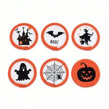 Crocheted Pumpkin Coasters - Handmade, Personalized Heat-Resistant Coasters, Perfect For Halloween And Fall Home Decor, Suitable For Parties, Weddings, Birthdays, Holidays, Home Decor, And Halloween Table Decorations. - Multicolor - View 8