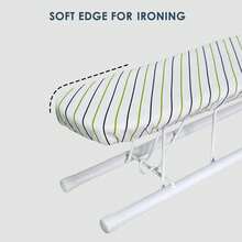Luminpool Portable Mini Ironing Board Rack For Clothes, Sleeves And Shirts - Small Size, Easy To Store And Carry - White - View 7