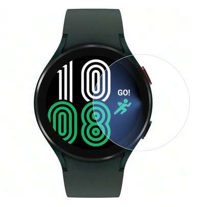 Folie securizată pentru Galaxy Watch4 44mm, Flippy, sticlă de protecție compatibilă cu Galaxy Watch4 44MM, sticlă securizată 2.5D, transparentă