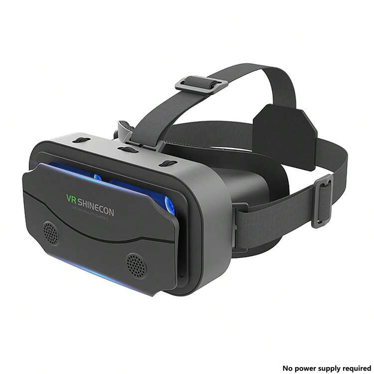 YIYI 3D VR 頭戴式裝置，相容 iPhone 與 Android 手機，適用 4.7-7.2 吋螢幕，通用虛擬實境眼鏡，柔軟舒適新款 3D 眼鏡，附 VR 眼鏡控制器，適用 4.7-7.2 吋智慧型手機 - 查看 13
