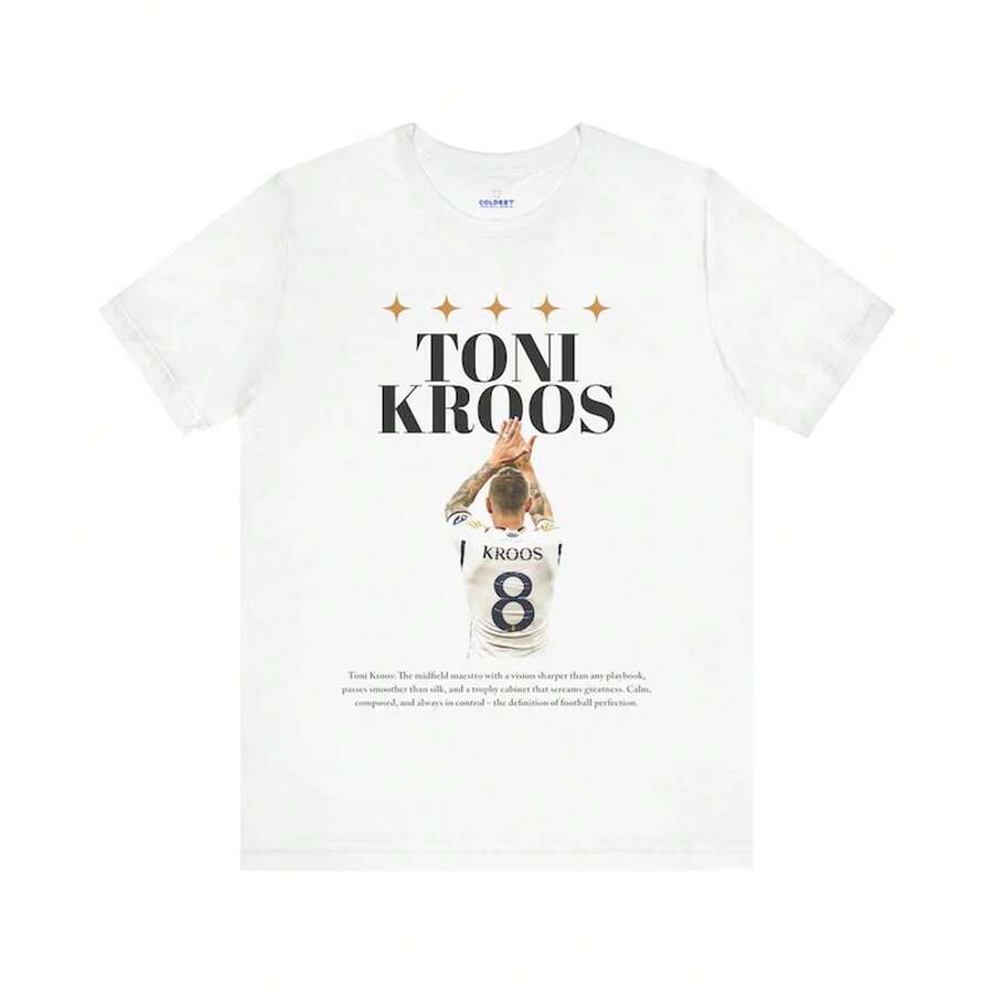 La camiseta 'Toni Kroos' - Blanco - Ver 1