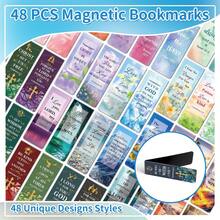 96pcs Magnetic Bookmarks Christian Bible Reading Gift Set For Women Men Children Teachers Book Lovers Inspirational Cute Decorative Page Markers Clips Colorful - Hybrid - View 25