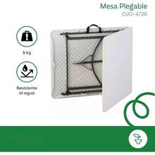 Folding Tables - White - View 3
