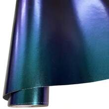 1pc 50CM*300CM Chameleon Color Changing Car Wrap Film, Purple To Blue Iridescent Glossy Diamond PVC Material, Multi-Angle Color Shift, Suitable For Cars, Motorcycles, Home Furniture, Interior Decor, Wallpaper, Dining Table, Multi-Functional Appearance Upgrade | Fashionable Sticker Film Vehicle Wrap | Rainbow Car Skin, Car Accessories Modification Film, Car Color Change Sticker Film - One Size Fits All - View 12