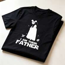 The Father Shirt, Fathers Day Gift - Black - View 6