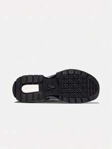 Converse Run Star Crush Autumn New Shark Thick Sole Sneakers Unisex A18465C - Black and White - View 6