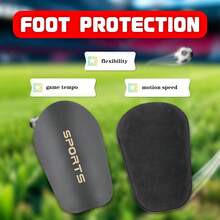 1 Pair - Adult Shin Guards, Excellent Shock Absorption And Cushioning Performance, Extra Large And Thick, Durable And Reliable Protection, Football Shin Pads - Multicolor - View 5