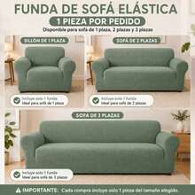 MRustc Sofa Slipcovers - Olive Green - View 2