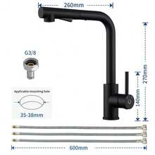 Faucets & Accessories - Black - View 6