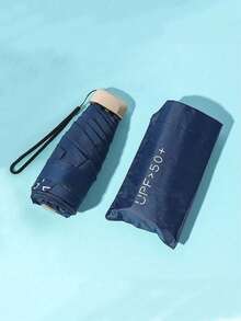 19cm/7.5 Inch Mini Folding Umbrella, Women's Portable Outdoor Sun Umbrella, UV Protection Sun Umbrella With Storage Bag, Travel Summer Sun Protection, Windproof And Waterproof - Multicolor - View 14