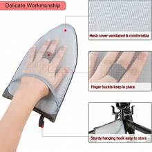 1 Set Heat-Resistant Steam Ironing Gloves - Waterproof & Heat-Resistant - Suitable For Steam Irons And Electric Irons. Quickly Remove Wrinkles. Essential For Laundries, Dry Cleaners And Tailor Shops. - Multiple Styles - View 8