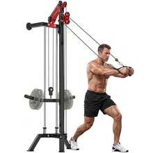 Sportnow Support de musculation gratuit pour musculation - Rouge - Voir 1