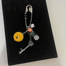 Unique Fashionable Keychain Car Charm, Multi-Functional Fashionable Multi-Element Bag Accessory, Suitable For Women's Handbags And Crossbody Bags. - Multicolor - View 1