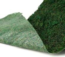 Byher Dried Moss Table Runner For Party Garden Decoration , Dark Green (14cm X 130cm ( 5.5" X 51" )) - ColorA - View 3