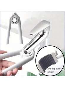 Cờ lê vòi nước, cờ lê đầu vòi, cờ lê ống tròn lực xoắn đặc biệt, dụng cụ tháo lắp đa năng, dụng cụ tháo ống thoát bồn rửa bát, nhựa, không pin, không sạc, phù hợp cho nhà bếp - nhiều màu - Xem 1