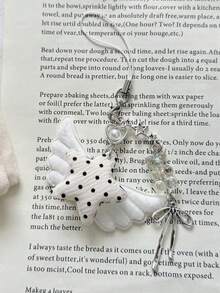 1pc INS Style Wing Bag Charm, Five-Point Star Polka Dot Pendant, Sweet Keychain - Multicolor - View 9