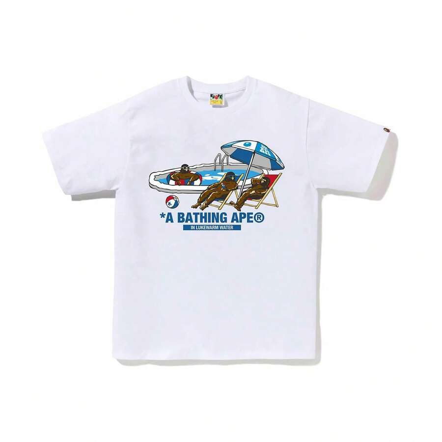 Men T-Shirts - White - View 1