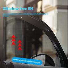 Cortina universal de cobertura completa para ventana de coche, parasol, mosquitera y pantalla para puerta - parabrisas del coche - Ver 4