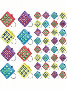 12pcs Mini Drawing Boards - Backpack Keychain Clip-On Sketchbook, Erasable Sketch Pad, Suitable For Boys And Girls, Birthday Party Gift, Backpack Keychain Clip-On Sketchbook, Party Favor, Birthday Party Gift Bag, Reward Party Gift - Multicolor - View 1
