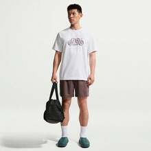 Nike HYVERSE DRI-FIT Men's Lightweight Crew-Neck Short-Sleeve Quick-Dry T-Shirt - White - View 6