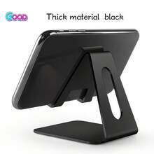 2/1 pieza Soporte universal de metal para teléfono/tableta, antideslizante y a prueba de golpes, adecuado para transmisión en vivo, ángulo ajustable, para ver películas y cargar, accesorio de escritorio creativo - Oro rosa - Ver 8
