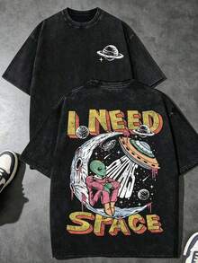 Men T-Shirts - 黑色的 - 查看 1