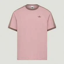 Adidas Trefoil SS TEE U Loose Casual Sports Short Sleeve T-Shirt - Pink - View 5