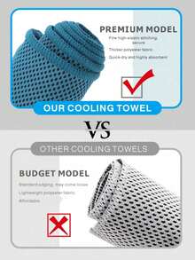 Quick-Dry Cooling Towel (Optional Silicone Sleeve) - Microfiber Neck Towel, Suitable For Hiking, Running, Fitness, Travel And Summer Sports | Best Cooling Towel For Hot Weather, Camping, Outdoor Training And Back To School Season - Multicolor - View 12