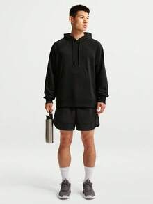Nike 男款 AS M NK DF NAC FLC PUMP COVER 針織運動衫 IM3610-010 - 黑色 - 查看 6