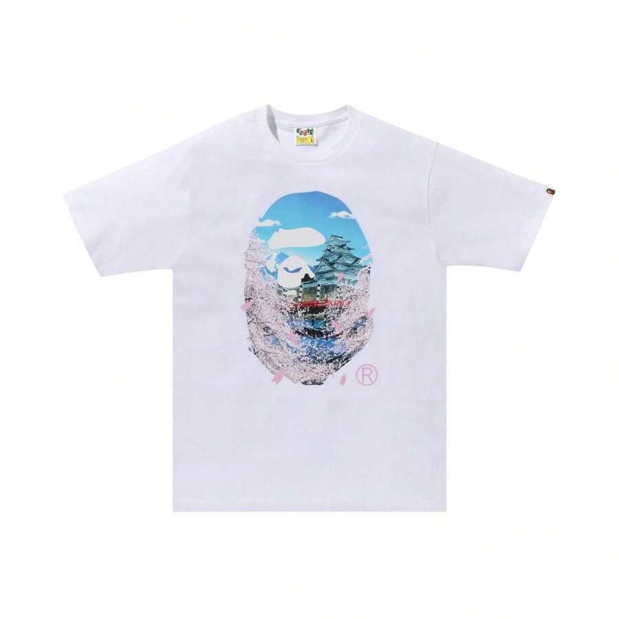 Men T-Shirts - 白色 - 查看 1