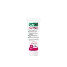 معجون أسنان GUM Paroex 0,12% مفعول مكثف 75 مل - العناية قبل الجراحة، العناية بعد الجراحة - خَوخ - مشاهدة 1