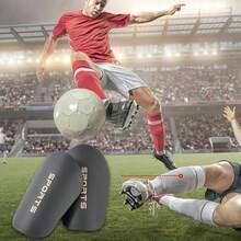 1 Pair - Adult Shin Guards, Excellent Shock Absorption And Cushioning Performance, Extra Large And Thick, Durable And Reliable Protection, Football Shin Pads - Multicolor - View 7