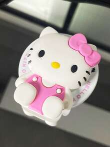 SANRIO 3D 矽膠 Hello Kitty 可愛女孩風磁吸手機支架，可折疊伸縮背貼式支撐架，桌面手機支架，強磁手機殼配件，時尚女性款 - 彩色 - 查看 5