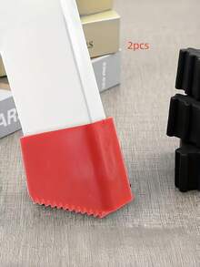 2pcs High-Grade Caravan Ladder Foot Protection Pad - Super Strong Grip, Weather-Resistant Rubber Sleeve, Suitable For Ladders - Easy Installation, Durable And Long-Lasting, It Is A Component Suitable For Caravans. Must-Have For Camping Enthusiasts - Protective Case - View 1