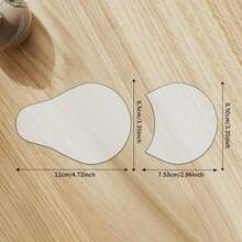 2 Pieces Transparent PET Template Mini Coin Purse DIY Template Minimalist Design, Sturdy Sewing Template Crafted With Care For Handbag Crafters - Classic - View 3