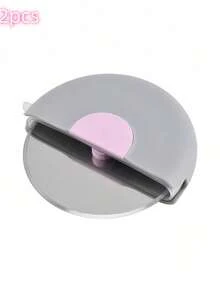 1Pc Pink Stainless Steel Pizza Knife Washable Household Kitchen Gadget Creative Round Roller Knife Pancake Knife - View 13