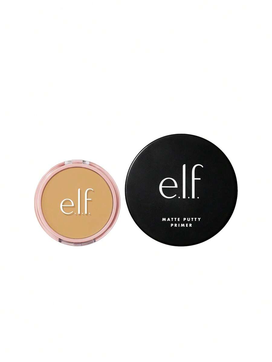 e.l.f. [Bundle] Halo Glow Powder Filter Medium Neutral 10 G + Matte Putty Primer 21 G - Medium Neutral+Transparent - View 1